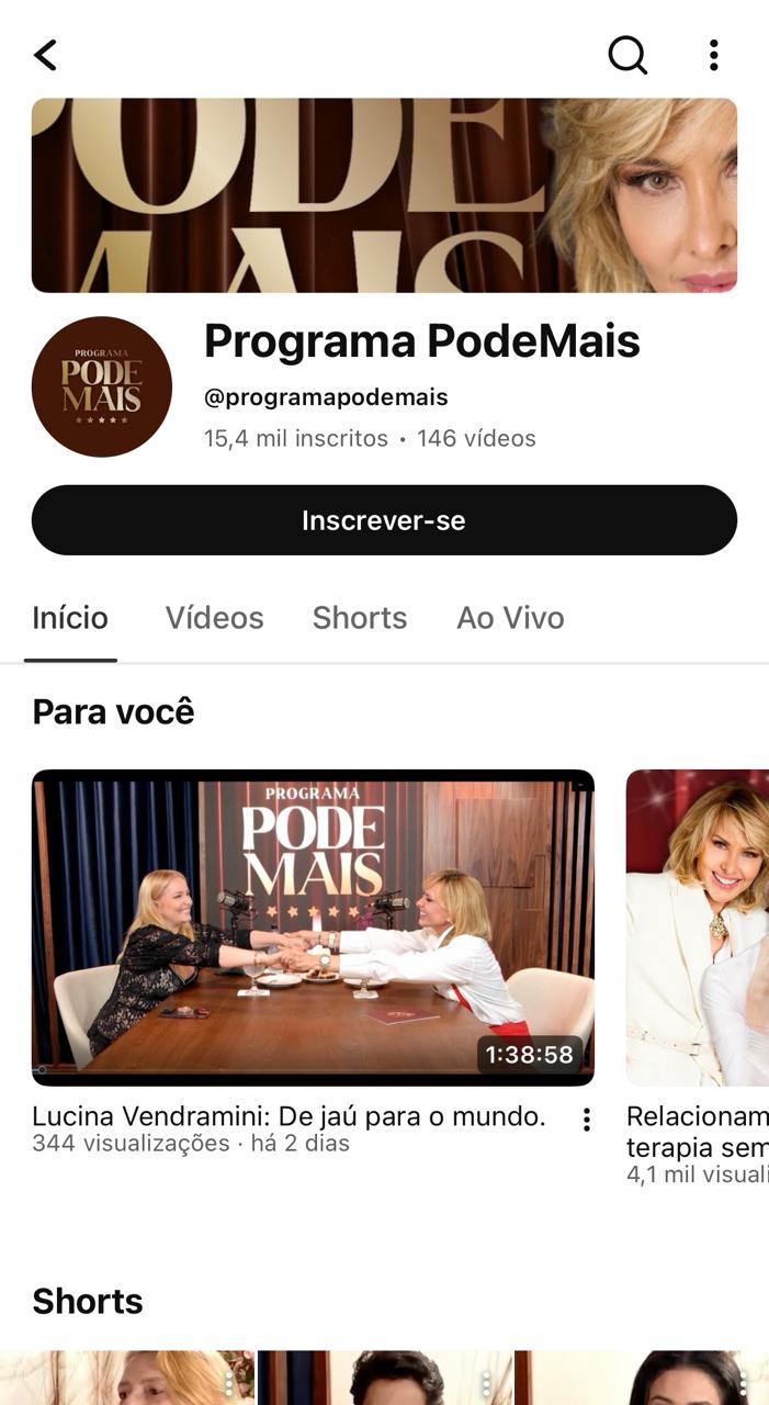 YouTube PodeMais