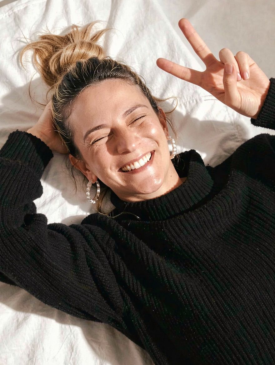 Finally waking up rested